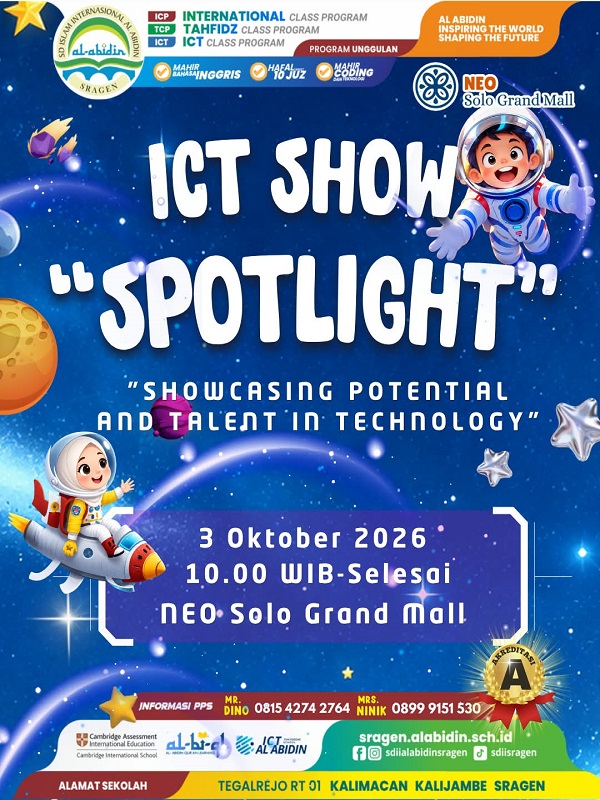 ICT SHOW SPOTLIGHT AL-ABIDIN